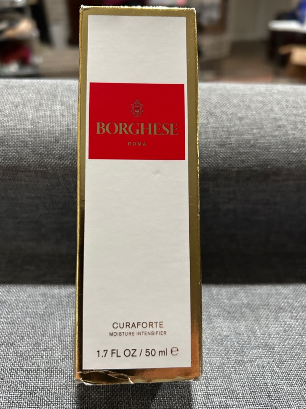 Borghese Curaforte Moisture Intensifier — White & Gold Packaging
